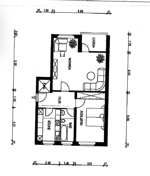 2-Zimmer-Wohnung in Berlin-Gropiusstadt — photo 1